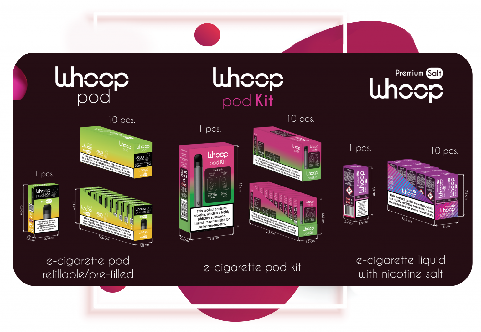 Whoop Disposable Electronic Cigarette 7768